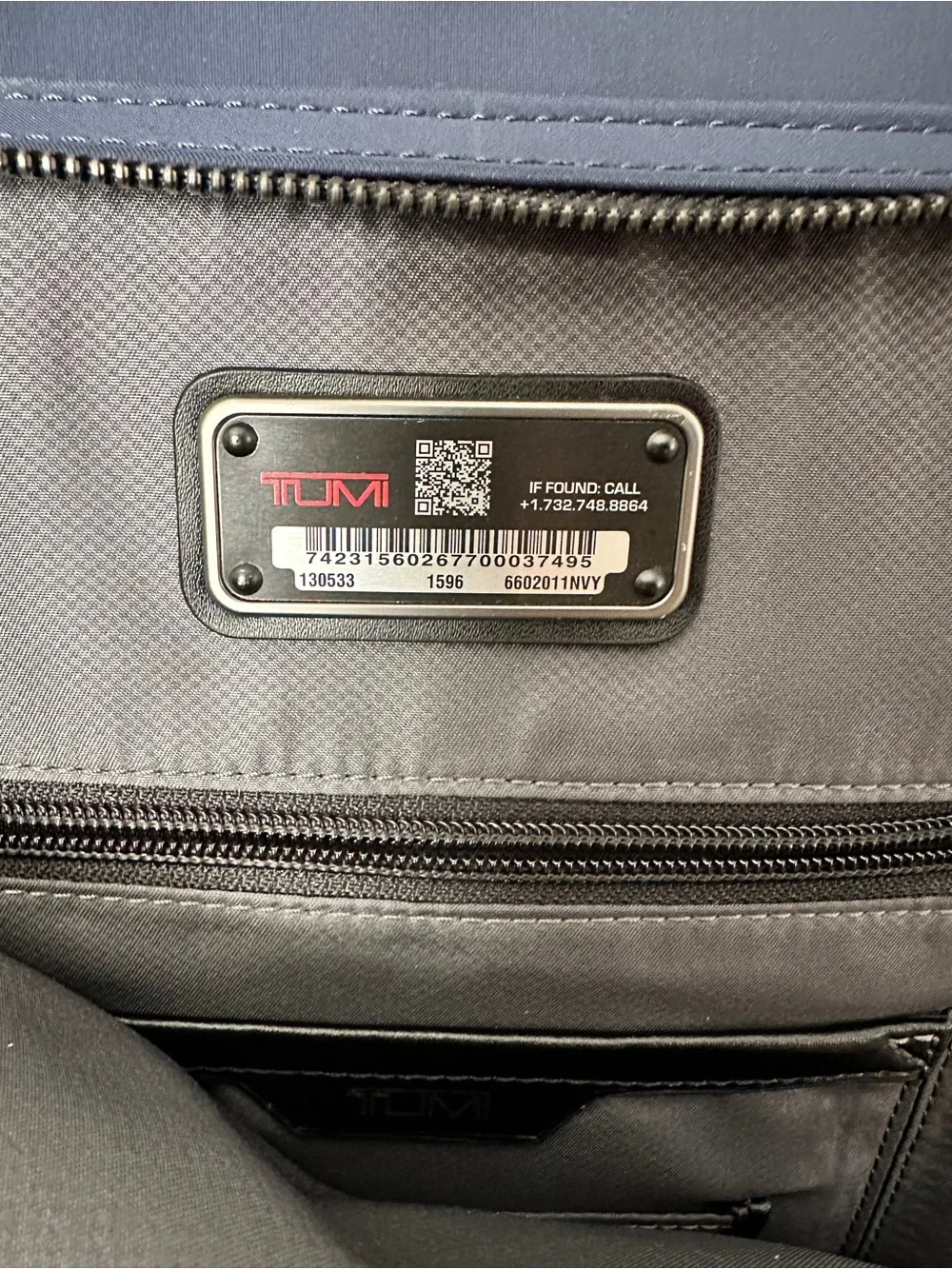 TUMI Harrison Bradner Backpack Navy